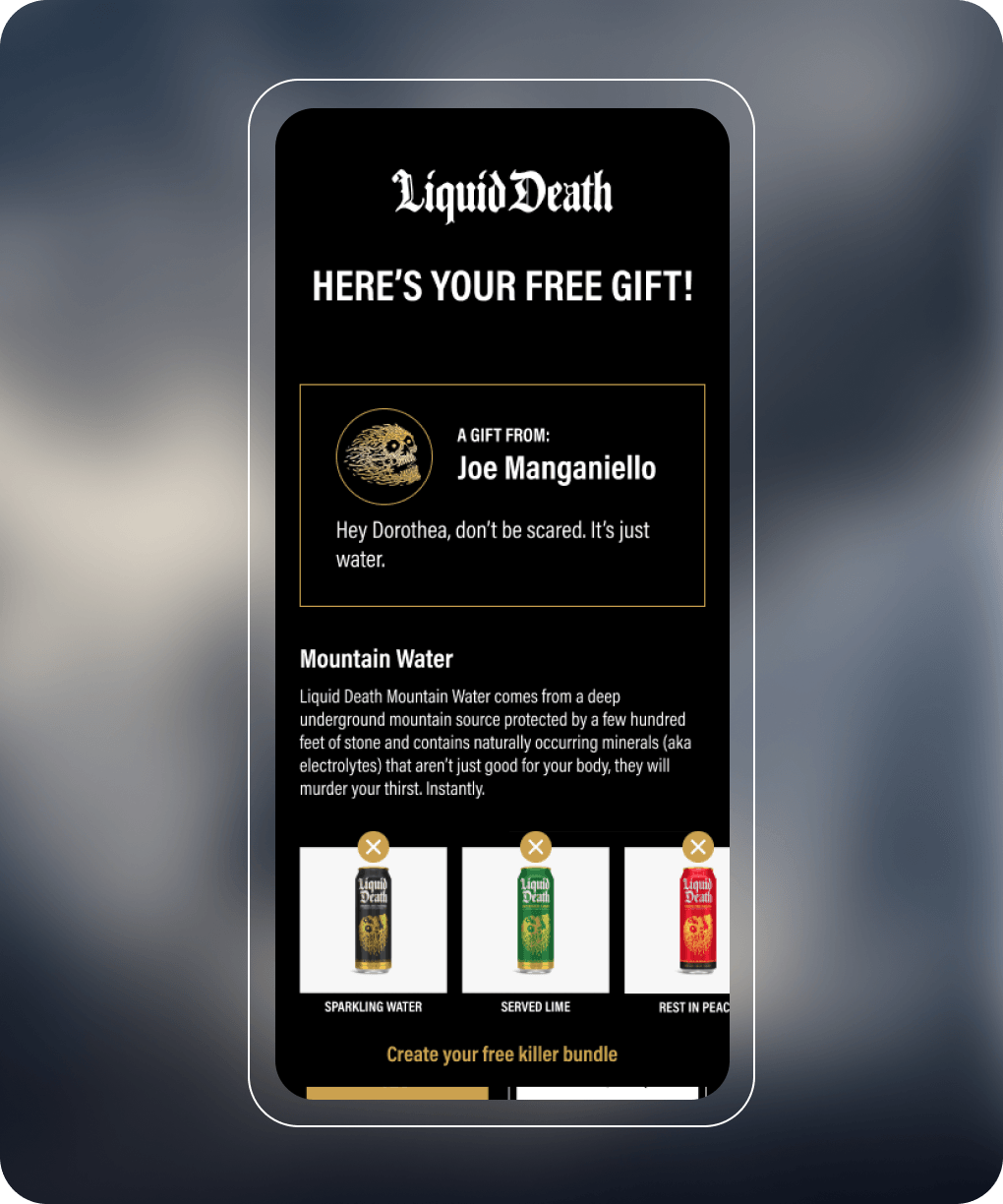 Liquid Death screenshot