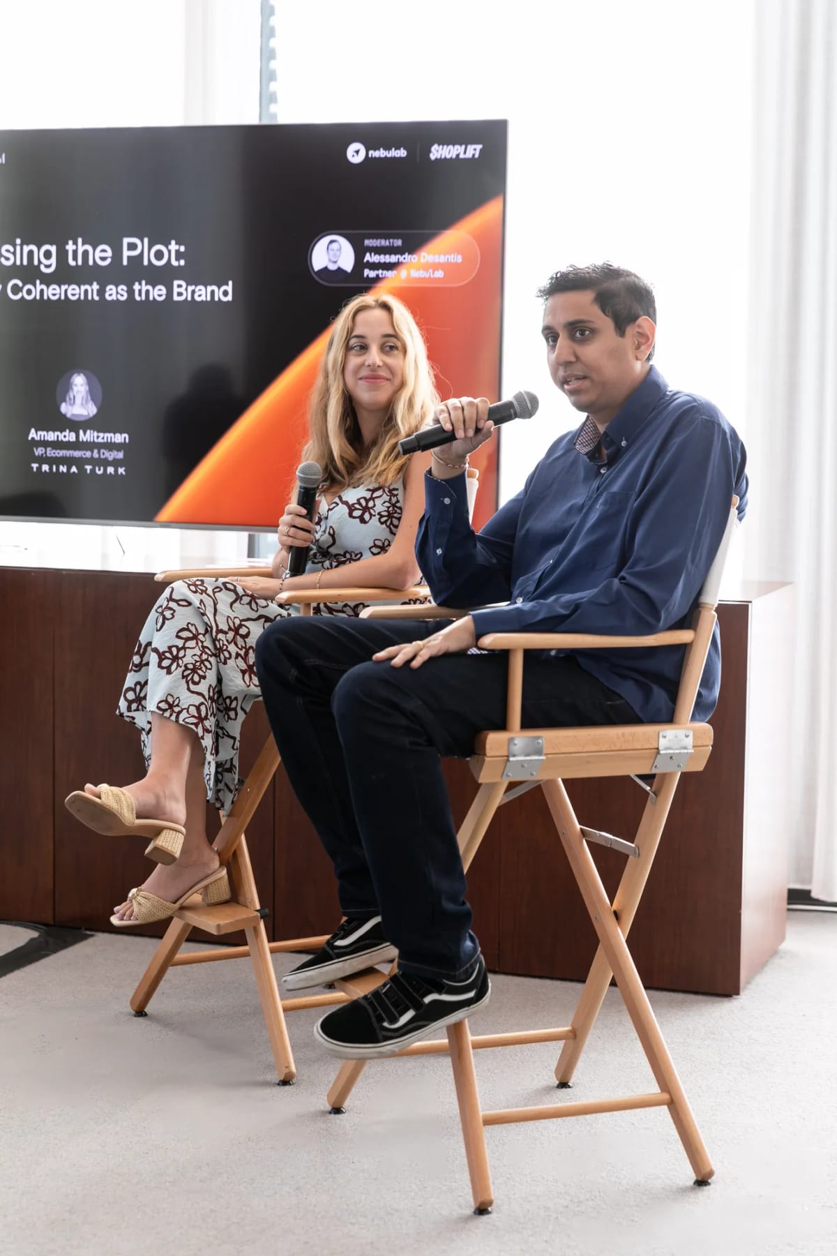 Amanda Mitzman and Ankit Patel on the (Not) Losing the Plot panel