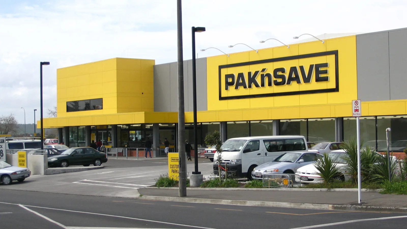 A Pak'nSave supermarket in New Zealand.